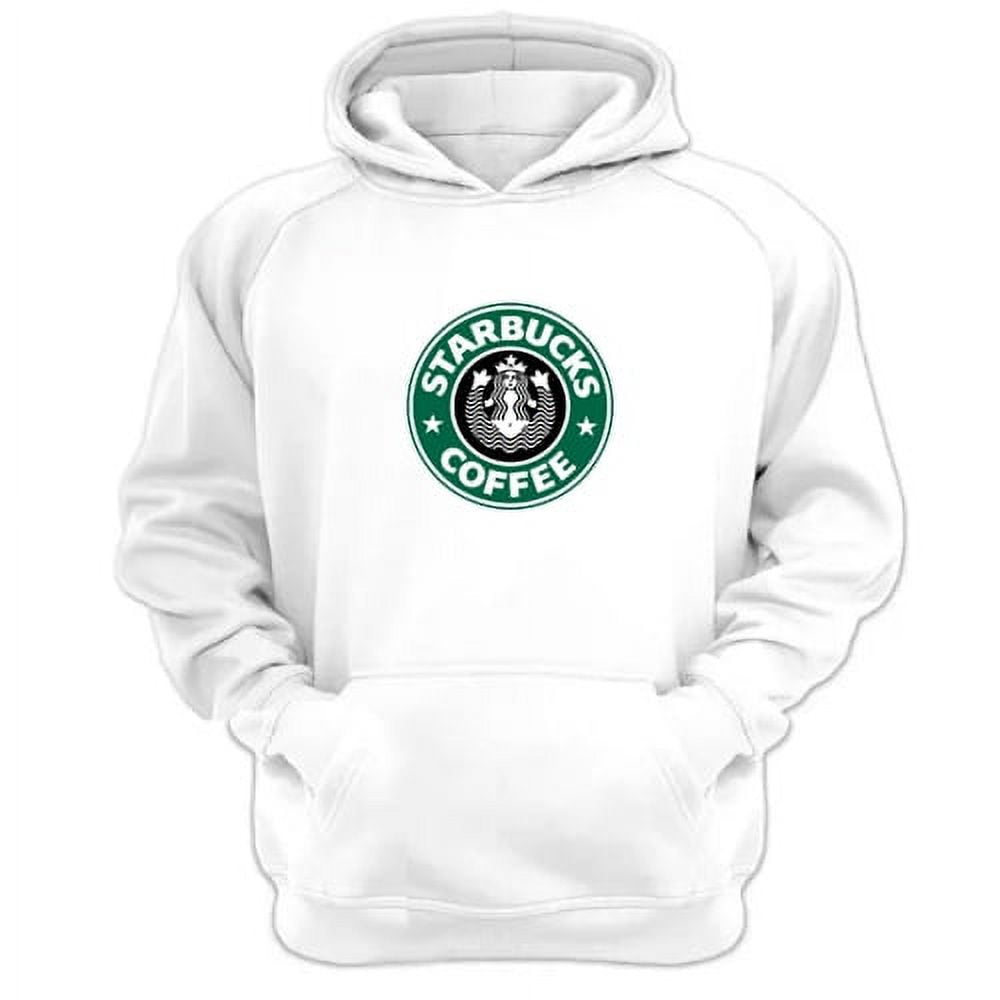 Polerón Canguro Starbucks Blanco Talla Xl Unisex