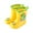 Yellow, variant on Toddler Boys Boots Cute Cartoon Bunny Print Non Comfortable Rain Boots Kids Baby Boys Girsl Outdoor Play Summer Waterproof Boots