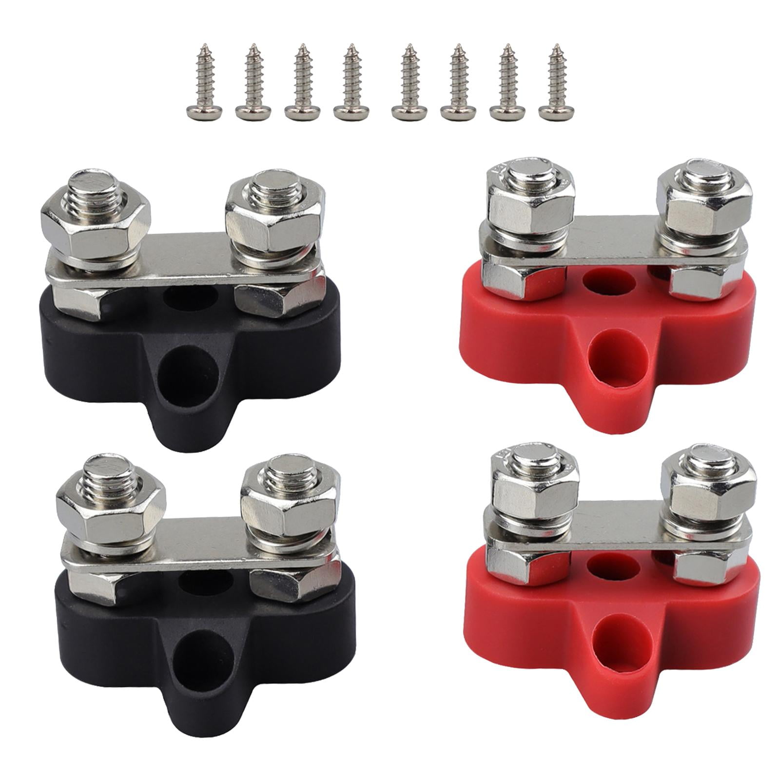 Bus Bar Terminal Block Dual DC 48V for Auto, Truck RV Boat M8