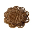 thumbnail image 1 of Cesta de ratán sintético tejida para pan, ideal para mesa de comedor, bodas y fiestas. 28cmx4cm, 1 of 9