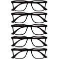 thumbnail image 1 of OPULIZE NYX Reading Glasses with Blue Light Blocking for Women Men, Rectangular Frame with UV & Eyestrain Protection, 1 of 7