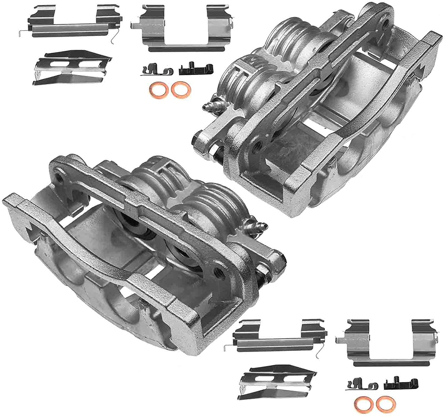 APremium Brake Caliper Assembly with Bracket Compatible with Chevrolet