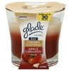 Glade 2 In 1 Creamy Custard & Blushing Apple Candle, 4 Oz