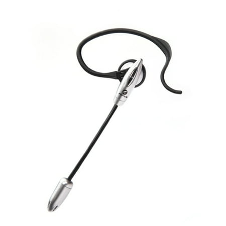 Silver Motorola Headset WIRED Headset MONO Hands-free Earphone 3.5mm Headphone Compatible With Motorola Moto G6 ()
