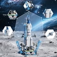 thumbnail image 7 of 551 PCS Building Blocks Toys for 6+ Years Kids Gift Idea Life Space Exploration Shuttle Toys, Space Toy Space Launcher for Boys Girls, 7 of 7