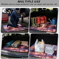 thumbnail image 3 of HUISEFOR Sunset Palm Tree Car Trunk Mat 29" x 39" Universal Cargo Mat Rear Trunk Liner Anti-Scratch Cars Accessories Easy To Clean Suitable for Most Car Models, 3 of 7