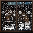 thumbnail image 4 of Pegatina de pared de Feliz Navidad, decoración navideña de vidrio para ventana, para el hogar, sala de estar, 2024, 2024, 4 of 4