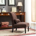thumbnail image 5 of Roundhill Furniture Pisano Slipper Chair, Brown, 5 of 8