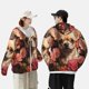 thumbnail image 4 of Fotbe Vintage Red Flower Chihuahua Chaqueta con Protección Solar UPF 50+ para Hombre y Mujer, Camisa con Capucha y Bolsillos-Large, 4 of 7