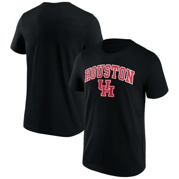 Men's Black Houston Cougars Campus Team T-Shirt