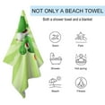 thumbnail image 3 of Super Mario Yoshi Bath Throw Towel Quick Dry Towel for Swimmers Sand Proof Beach Towels Pool Swimming Towels 51" X 31", 3 of 8