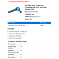 thumbnail image 2 of Rear Right Outer Tie Rod End - Compatible with 2002 - 2005 GMC Yukon XL 2500 2003 2004, 2 of 2