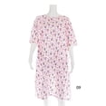 thumbnail image 1 of Robe Dos Croisé en Flanelle Adaptative pour Femmes (Grand, Tant de Bonheur - 09), 1 of 1