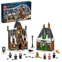LEGO Harry Potter Hogsmeade Village Visit 76388 Building Toy for 8 Year Olds, 20th Anniversary Set with Collectible Harry Potter Figures Including Golden Ron Weasley, Birthday Gift Idea for Kids