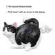 thumbnail image 2 of Cat Butt Tissue Holder - Orange Tabby Cat Square Tissue Box Cover- Cute Bathroom Accessories - Resin Tissue Dispenser A, 2 of 5