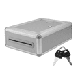 thumbnail image 6 of Pawsdot Small Grey Aluminium Alloy Mailbox with Lock Storage Box, 6 of 8