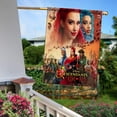 thumbnail image 5 of Descendientes: El Ascenso de Red-bandera de jardín temática. Regalo perfecto para fans, amigos y familiares, ideal para actividades al aire libre y decoración de fiestas.28CM*45CM, 5 of 5