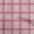 thumbnail image 1 of oneOone Polyester Spandex Dark Magenta Fabric Check Fabric For Sewing Printed Craft Fabric By The Yard 56 Inch Wide, 1 of 4