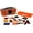Orange, variant on Kids Toy Musical Animal Friend Train and Track Play Set