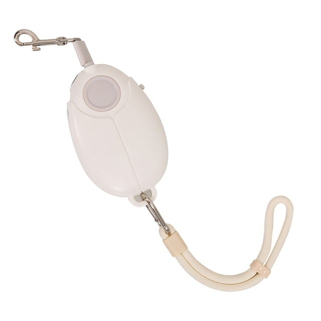 Laisse Rétractable Réglable Automatique Extensible avec Lumière LED Intégrée et Dragonne Amovible pour l'Entraînement à la Marche des Petits et Moyens Chats