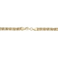 thumbnail image 2 of 14k Yellow Gold Graduated Byzantine Womens Bracelet, 7.5", 2 of 3