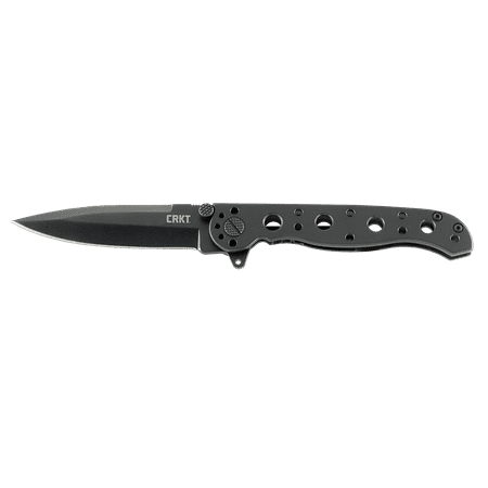 CRKT M16-01KS EDC Folding Knife with Black EDP Coated Stainless Spear Point Blade and (The Best Edc Knife)