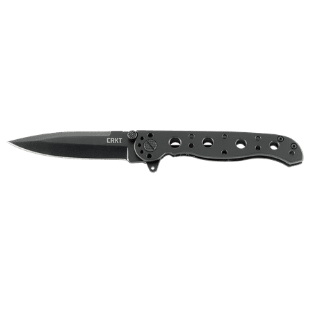 - CRKT M16-01KS EDC Folding Knife with Black EDP Coated Stainless Spear Point Blade and Handle