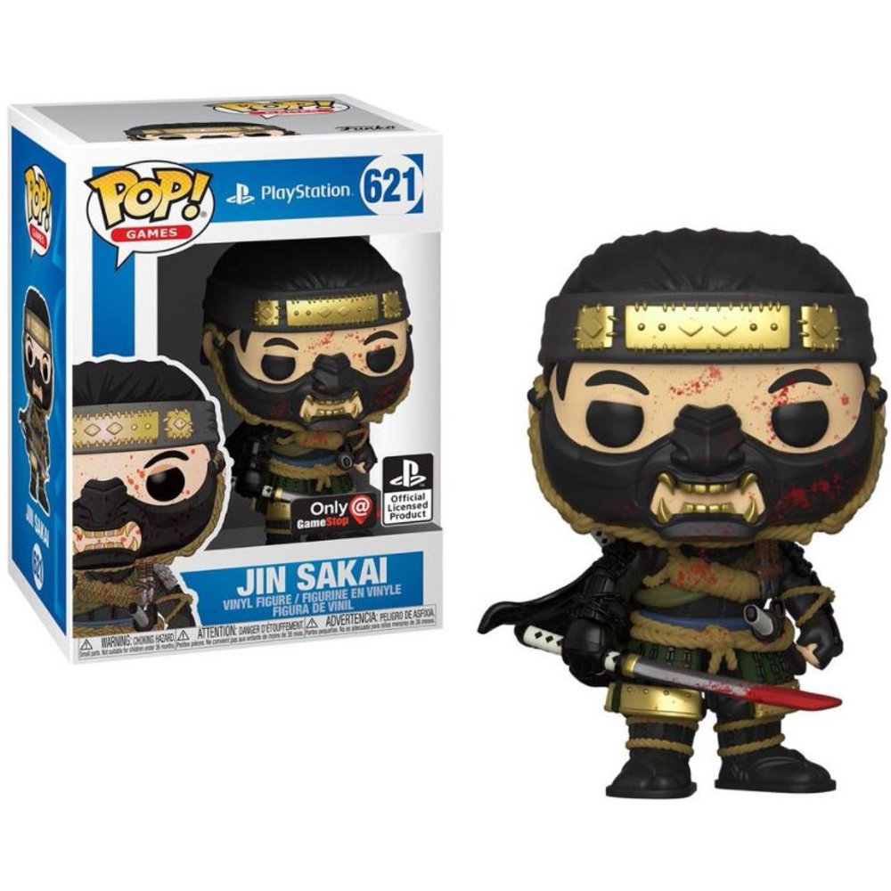 Funko Ghost of Tsushima POP! Games Jin Sakai Vinyl Figure [Blood