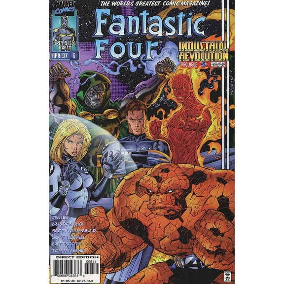 Fantastic Four (Vol. 2) #6 VF ; Marvel Comic Book