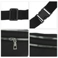 thumbnail image 4 of Unique Bargains 1 Pc Stylish Sports Waist Bag Waterproof & Abrasion-Resistant Fanny Pack for Sports Black, 4 of 6