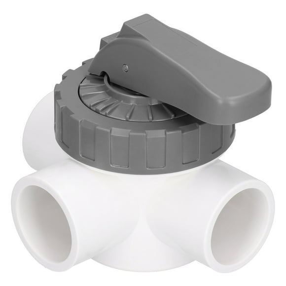 Diverter Valve,3-Way Pool Valve Swimming Way Diverter Valve Way Pool Valve Elevated Design