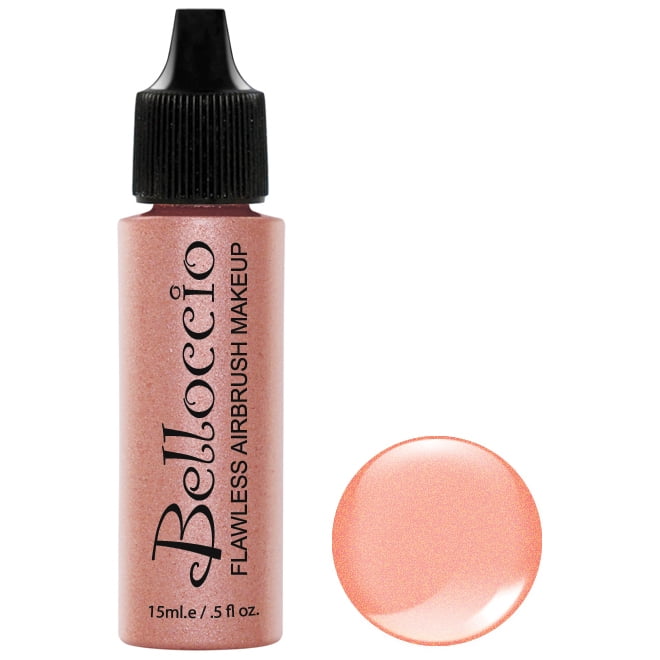 Belloccio Pro Airbrush Makeup CHAMPAGNE SHIMMER Highlighter Peach Shade