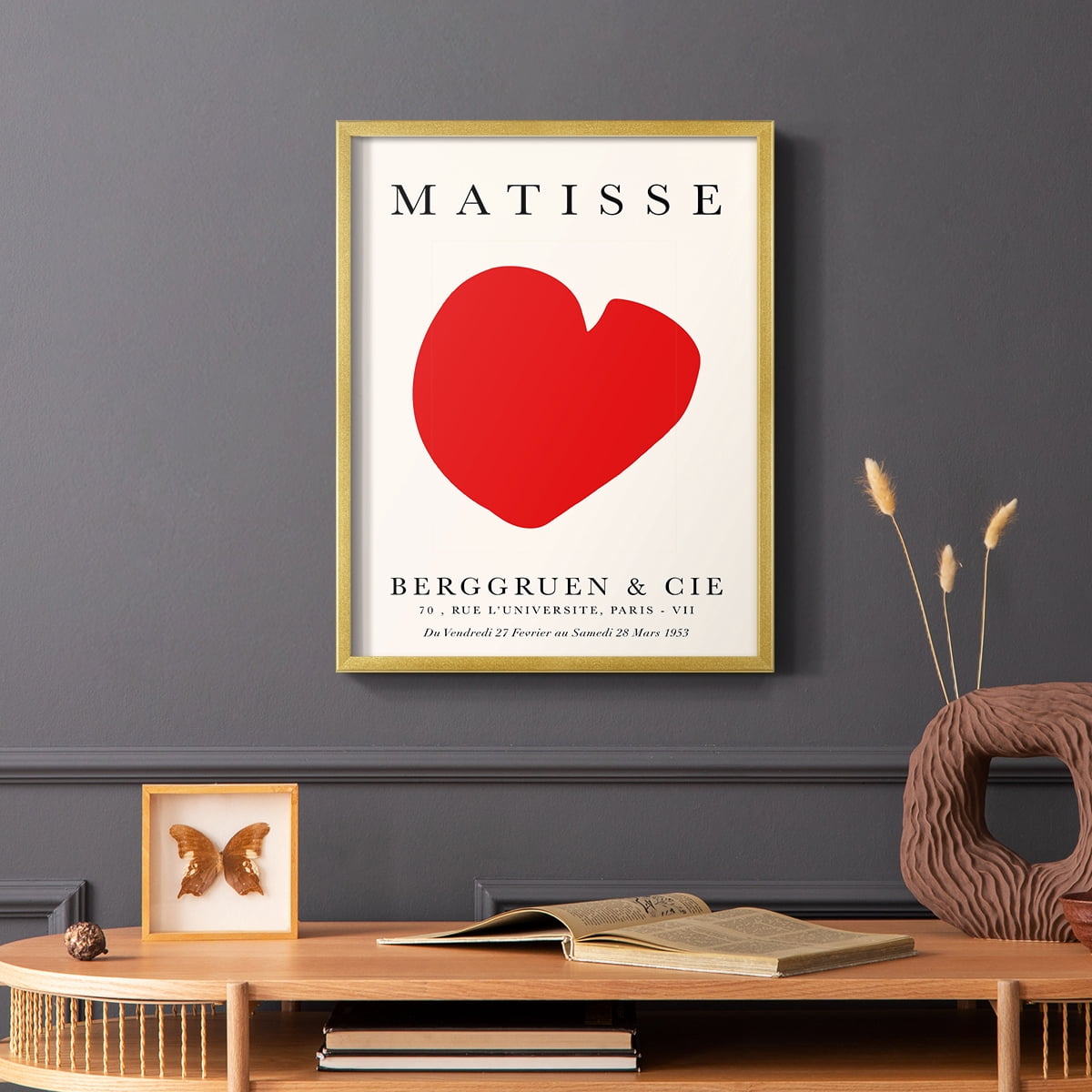 Matisse CCXVIII in Solid Wood 16 x 20 Framed Print