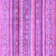 thumbnail image 1 of Ahgly Company Indoor Square Abstract Purple Modern Area Rugs, 7' Square, 1 of 4