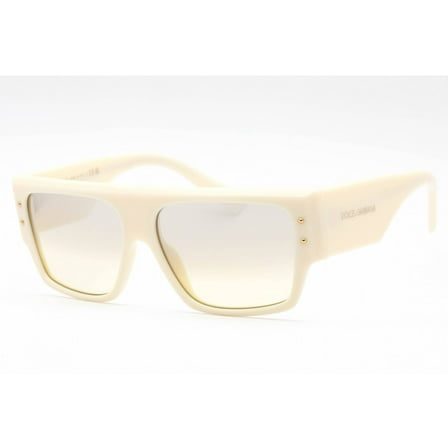 Sunglasses Dolce & Gabbana DG 4459 3427J6 Ivory Light Yellow Mir Silver