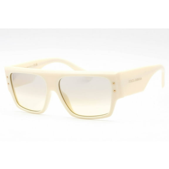 Sunglasses Dolce & Gabbana DG 4459 3427J6 Ivory Light Yellow Mir Silver