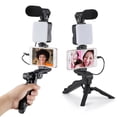 thumbnail image 2 of Multi-Purpose Desk LED Ring Light with Mic - Flexi Tripod, USB-Powered, for Streaming/Meetings, Enhances Visibility & Audio, 2 of 5