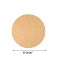 thumbnail image 3 of Cagogo 2Pcs Air Fryer Parchment Paper, Non-Stick Air Fryer Paper Liners for 6 Inch Square Basket, 100PCS Unbleached Baking Sheets for Oven Steamer, Reusable Cooking Paper for Baking Roasting, 3 of 9