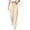 Beige, variant on Hurxie Wide Leg Pants for Women Flowy Palazzo Drawstring Elastic Waist Trousers with Pockets Summer Beach Vacation Clothes Pink,S