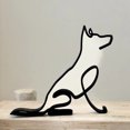 thumbnail image 5 of Desk Accessories Clearance! Dog Minimalist Arts Sculpture Personalized Gift Metal Decoration, 5 of 7