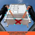 thumbnail image 2 of Shoulder Dolly Moving Straps - Lifting Strap For 2 Movers - Move, Lift, Carry, And Secure Furniture, Appliances, Heavy, Bulky Objects Safely, Efficien, 2 of 5