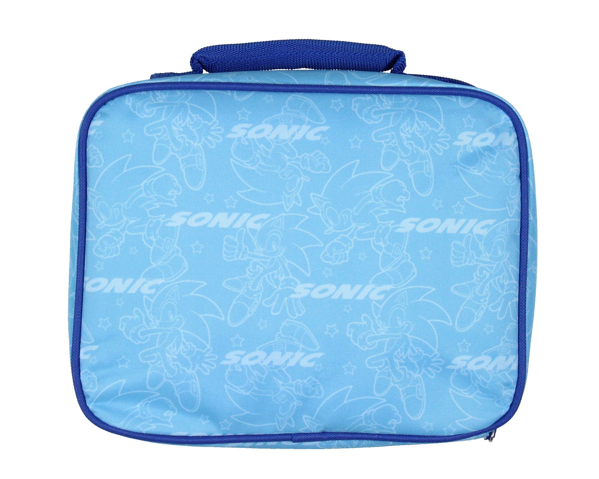 Sonic The Hedgehog Lunch Box Kickin' It Insulated Kids Lunch Bag Tote For Hot And Cold Food, Drinks, And Snacks 10"