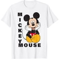 thumbnail image 1 of Disney Mickey Mouse Hands In Portrait White T-Shirt All size S-3XL, 1 of 4