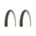 Tire set. 2 Tires. Two Tires Duro 26" x 2.00" Black/Black Side WallHF