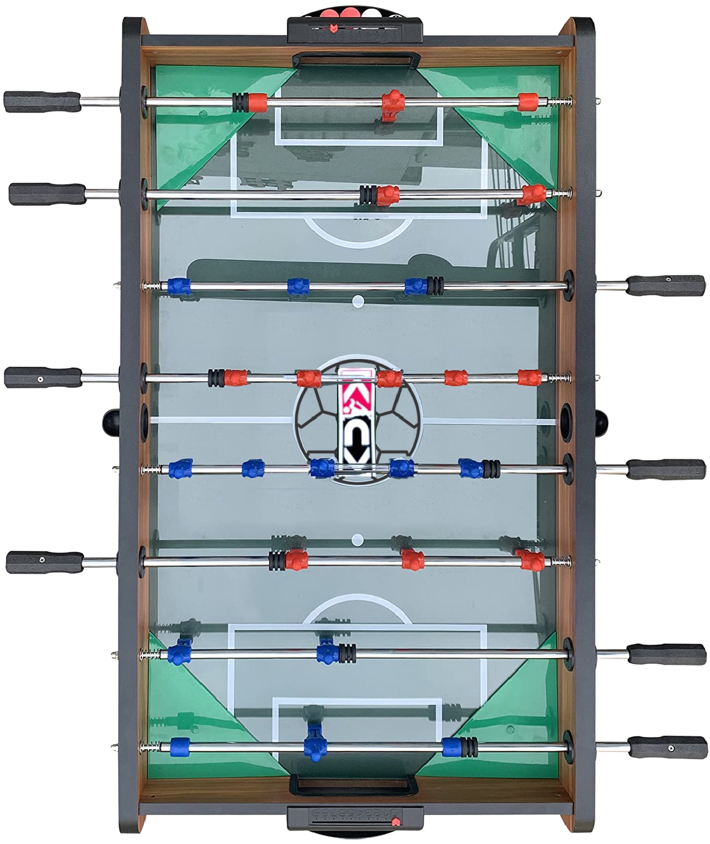 KICK Phoenix 55″ Folding Foosball Table (Brown)