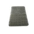 thumbnail image 4 of Dependable Industries Grass Textured Foot Scrubber Bath Mat – Anti-Slip Shower & Tub Mat with Suction Cups, Quick Drain, 24.5" x 13.5", Gray, 4 of 6