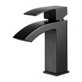 thumbnail image 4 of Noya Single Low-Handle Hole Lever Vessel Matte Black Bathroom Sink Faucet, 4 of 6