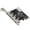 Black, variant on 4 - Port USB3.0 Expansion Card - PCIe to USB3.0 Adapter for Desktop USB Port Expansion