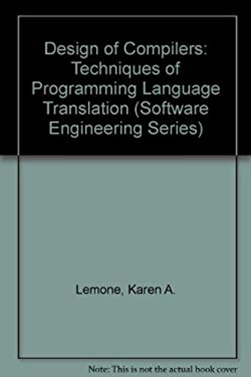 Compiler Programin Book Pre-Owned Design of Compilers : Techniques of Programming Language ...