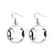 thumbnail image 1 of Pendientes colgantes de plata Unbranded Totem fresco gracioso 2.7 cm, 1 of 3